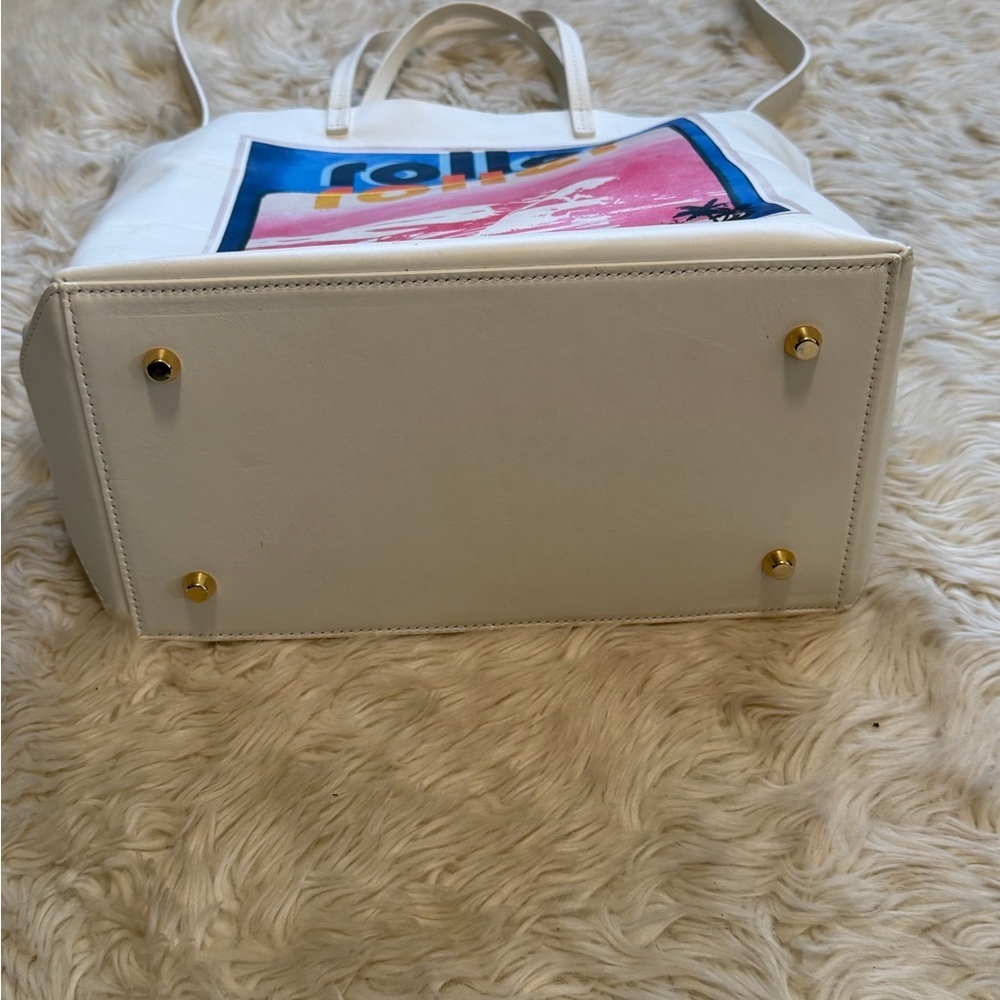 NWT Zimmermann Roller Print White Tote - Picture 3 of 9